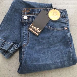 COPPERFLASH  Medium Mid Rise Skinny Jogger Jeans Size 14
